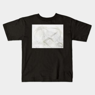 Scandinavian Minimalist marble Kids T-Shirt